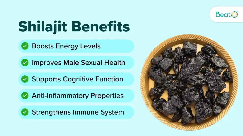 Shilajit Benefits For Men Women To Boost Energy Levels